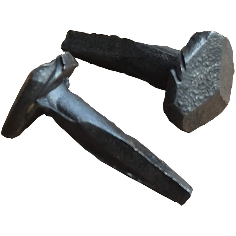 (10) 5/8" Steel Decorative Wrought Head Nails with Black Oxide Finish - 10 Nails - BeesActive Australia