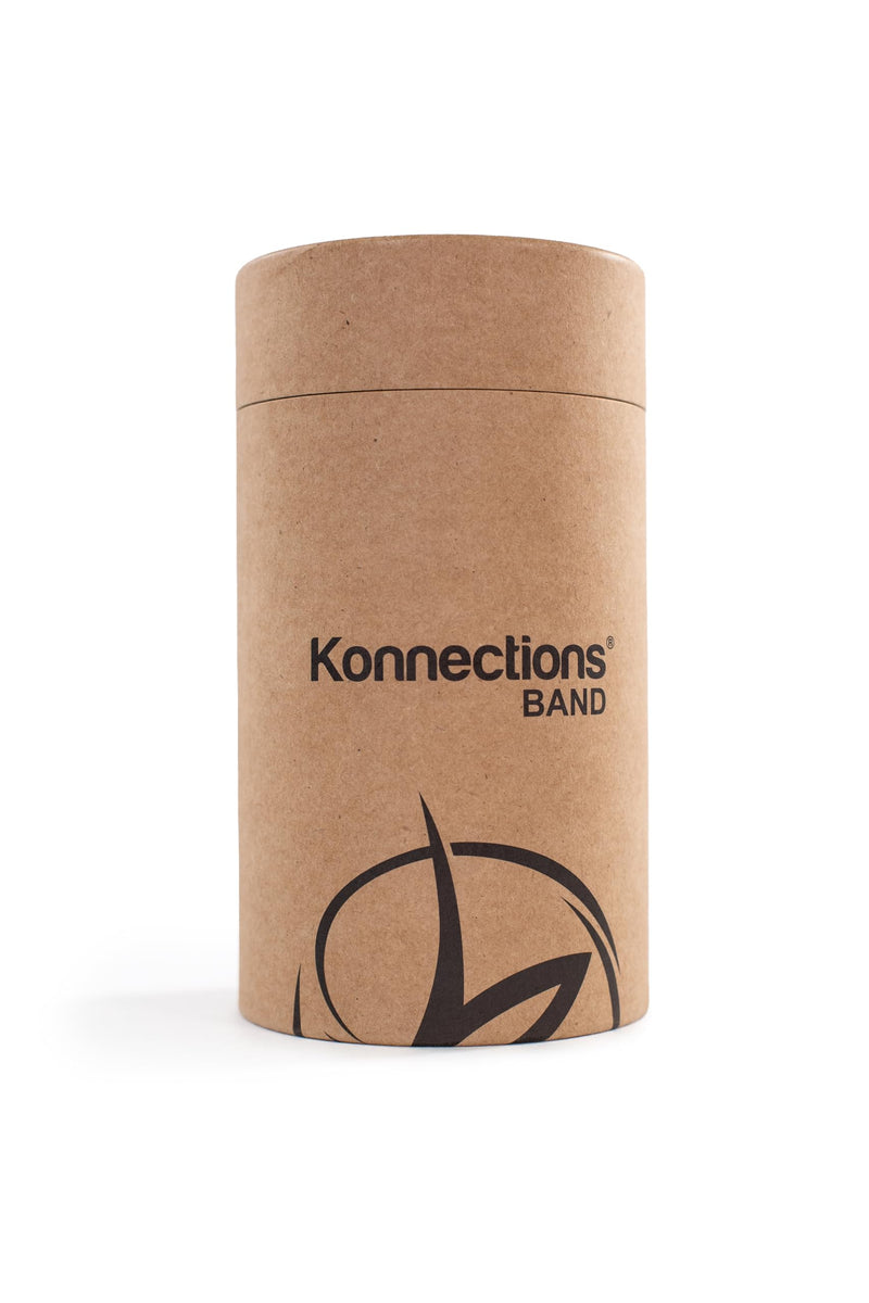 Konnections Fabric Covered Resistance Band Revolutionary Pilates Enhancement Tool for Strength, Flexibility and Precision Black - BeesActive Australia