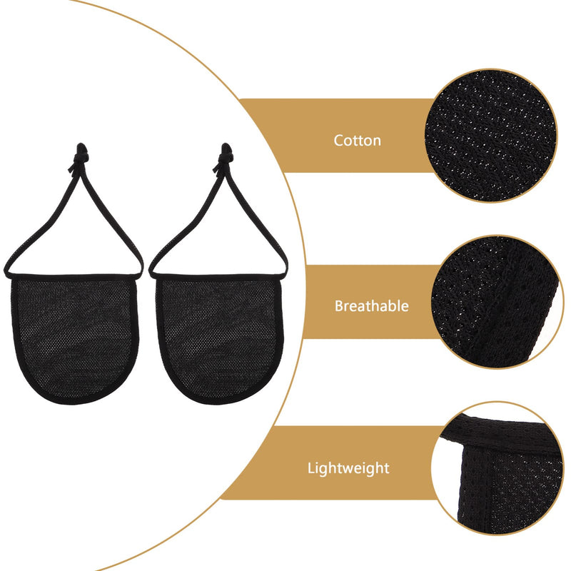 EXCEART Neck Trachea Cover 2Pcs Neck Stoma Protector Guards Laryngectomy Tracheostomy Wound Dressing Protecting - BeesActive Australia