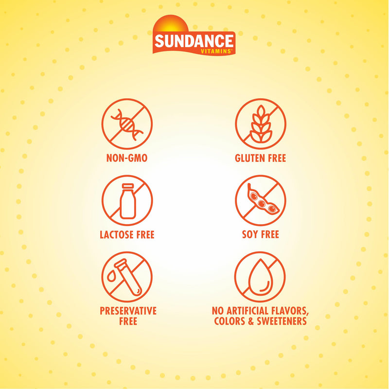 Sundance Vitamin D3 K2 | 40 Quick Release Softgels | 5000 IU | Non-GMO and Gluten Free Supplement