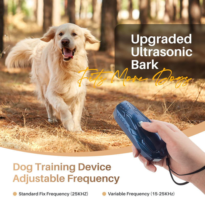 Bubbacare Anti Bark Device, Handheld Ultrasonic Dog Control Devices 16.4 Feet Effective Range, Rechargeable Deterrent Device, Pet Training, No Barking, Safe for Indoor and Outdoor Use Blue*sc01 - BeesActive Australia