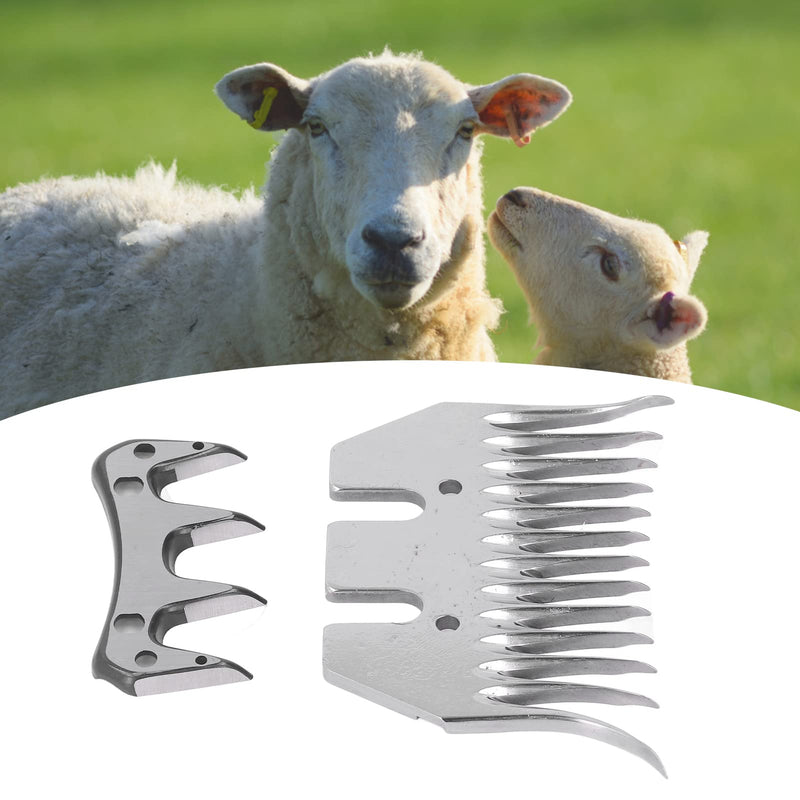 Sheep Shears Blade, Sheep Comb Blade Curved 13 Teeth Wool Clipper Comb Cutter Trimmer Accessory Set Kit - BeesActive Australia
