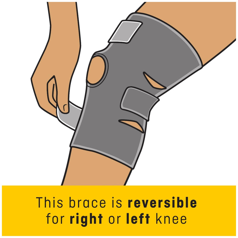 FUTURO Sport Knee Support, Ideal for Athletic and Everyday Activities, One Size Black 1 Count (Pack of 1) - BeesActive Australia