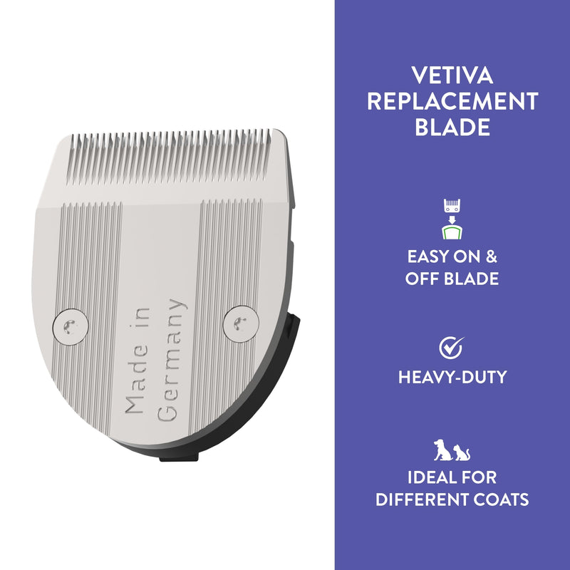 WAHL Professional Animal Vetiva Replacement Blade for The Vetiva Veterinary Mini Trimmer (02168), Silver - BeesActive Australia