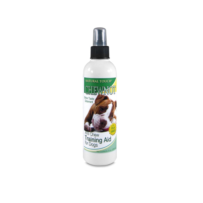 The Tough Stuff Chew Not Training Aid Spray with Tea Tree Oil for Dogs & Cats, Stops Hot Spots & Biting Fast! Soothes the Irritation and Deters Biting. 8 fl. oz. Spray