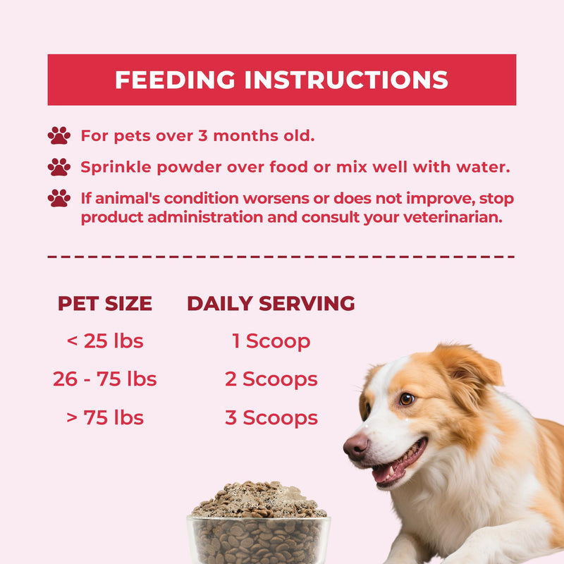 Wellix 8.8oz Large Dog and Cat Urinary Supplement - Rich in Omega-3,Cranberry for Cat UTI Treatment -Urinary Tract Podwer for Bladder & Kidney Support - Mixing with Dog&Cat Food Topper