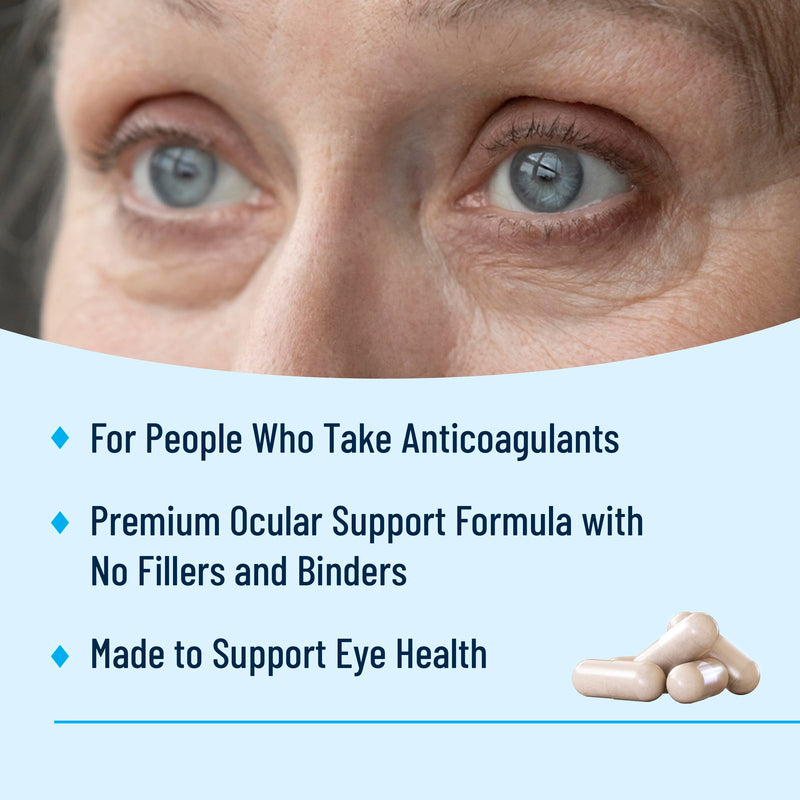VisiVite AREDS 2 Eye Vitamins for Seniors Without Vitamin E, 60 Capsules | Doctor Formulated Lutein and Zeaxanthin Supplements for Adults with Vitamin C, B6, Zinc, Copper, Made in USA