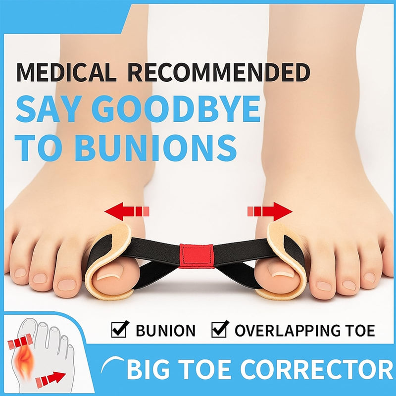 3 Pack Toe Stretcher Band - Bunion Corrector for Women Big Toe, Hallux Valgus Correction, Foot Resistance Band for Bunion Relief 3 - BeesActive Australia