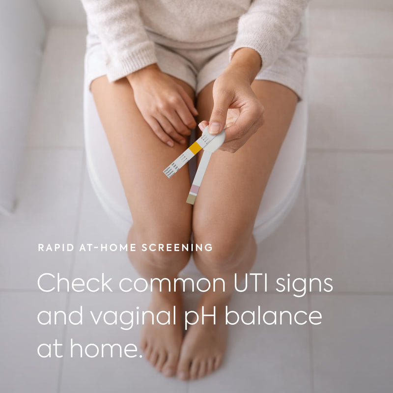 Diagnox UTI Test & Vaginal pH Test Bundle – Clinical Grade Accuracy – 3 UTI Test Strips & 3 Vaginal pH Test Strips for Women – UTI, BV, pH Balance and Yeast Infection Test Kit 6 Pack