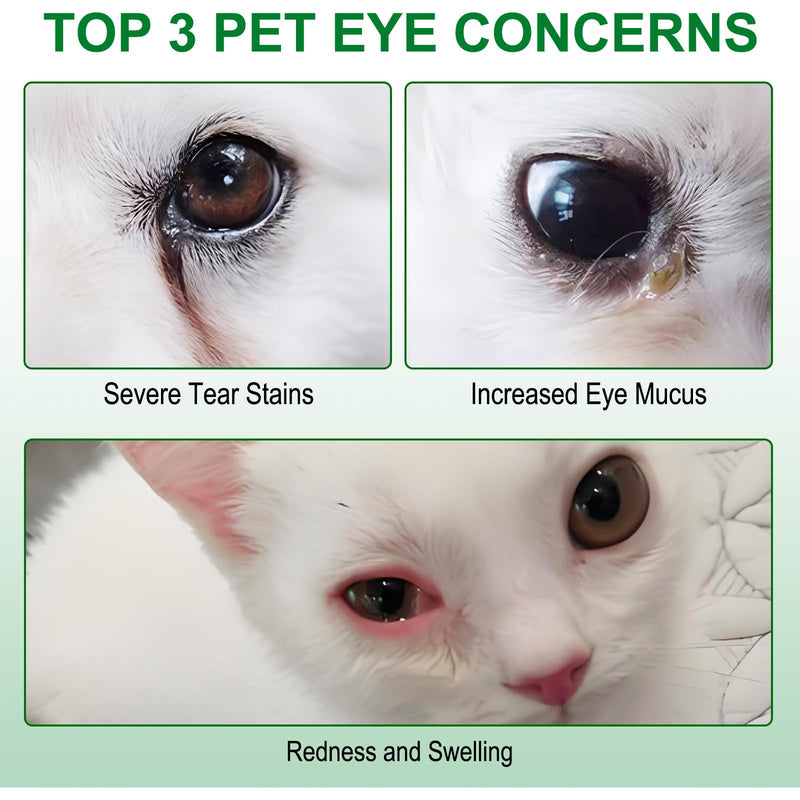 JSBNQRMZ Eye Care Finger Pads for Dogs, Pack of 150, Tear Stain Remover Balm for Pets, Mild Eye Cleaning without Irritation, Gentle, Herbal Eye Care for Dogs and Cats - BeesActive Australia