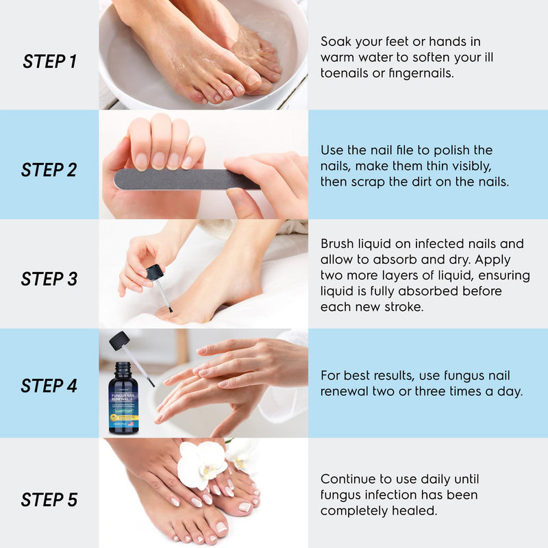 Advanced Toenail Fungus Treatment – Helps Reduce Thick, Yellow Nails & Maintain Healthier Toenails Over Time, Toe Nail Fungus Treatment Extra Strength 2pcs x15ml. Unsented - BeesActive Australia
