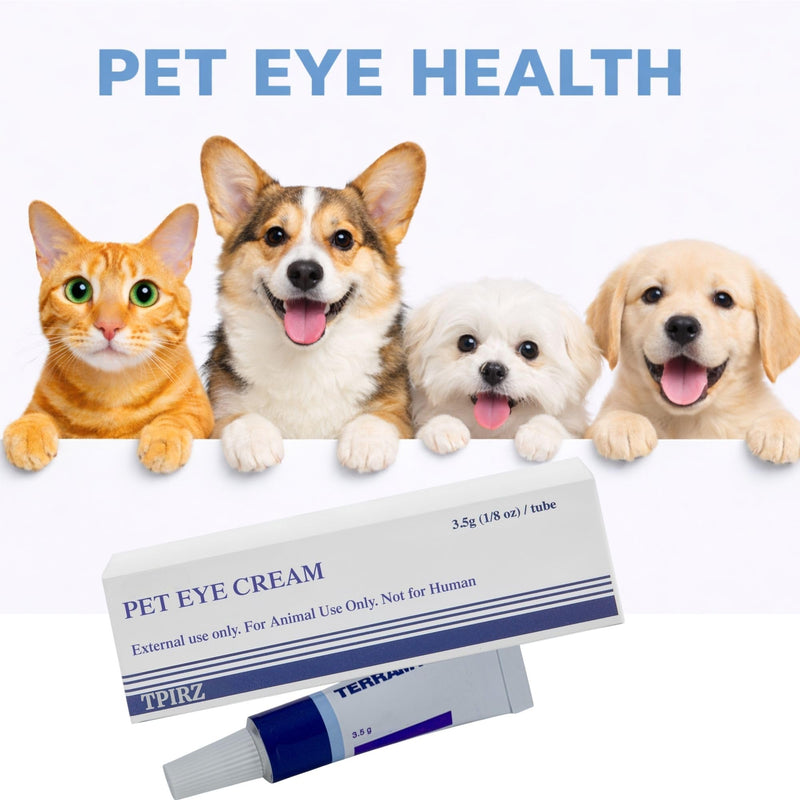 Pet Eye Cream for Cats, Dogs, Puppies, Kittens, Horses, Cattle, Sheep, Birds - 1 Pack