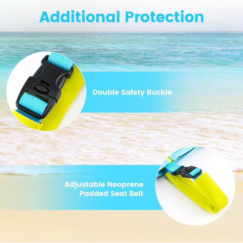 Kids Swim Vest Neoprene Swimming Aid with Adjustable Safety Strap for Age 1-3 and 3-6 KS-GB - BeesActive Australia