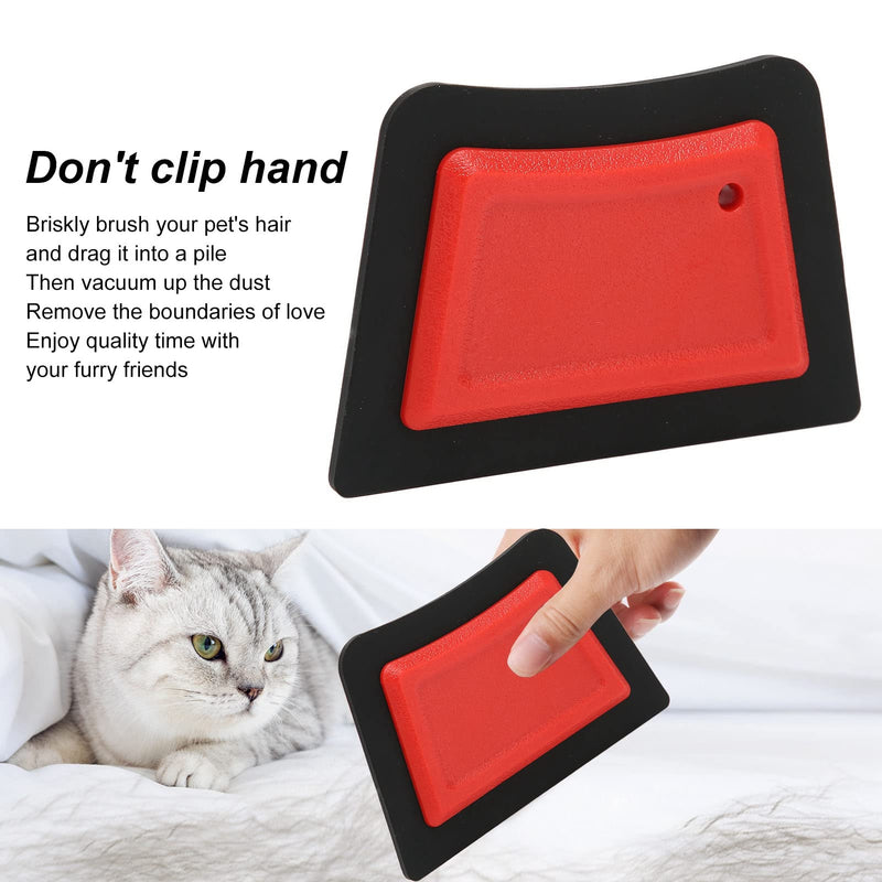 SALALIS Pet Epilator Hair Remover for Cats Dogs Trapezoid Brush Ergonomic Silica Gel Durable Reusable for Couch Car Interior Carpet Cushion Furniture Home Fabric - BeesActive Australia
