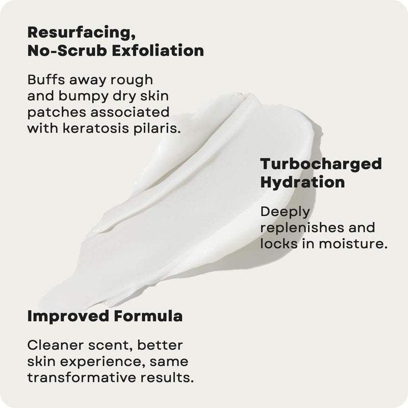 AmLactin KP Bumps Be Gone - Therapeutic Body Cream for Keratosis Pilaris - No-Scrub Exfoliator and Body Moisturizer for Dry Skin with 15% Lactic Acid AHA, 3 oz (Packaging May Vary) 3 Ounce (Pack of 1)