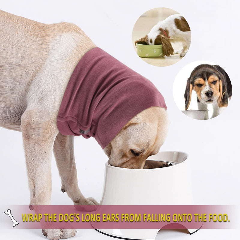 Dog Ear Cover for Anxiety Relief, Dog Calming Hood for Grooming and Bath Drying, Pet Cats and Dogs Ear Protector (Medium) Medium - BeesActive Australia
