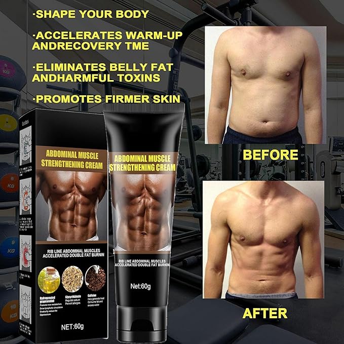 Abdominal Sculpture Cream, Belly Firming and Tightening Cream for Men, Thigh Belly Butt Firming Legs, Slimming Cream, Skin Tightening Cream (5Pcs) -  Australia
