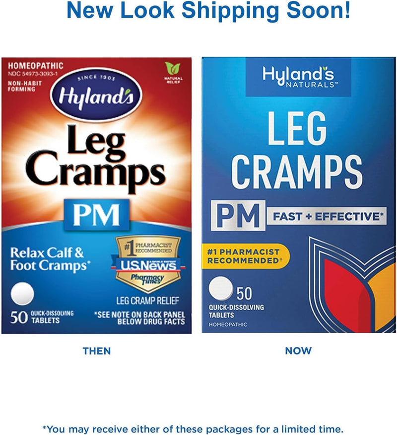 Hyland's Leg Cramps PM With Quinine Tablets 50 ea ( Pack of 6) - BeesActive Australia