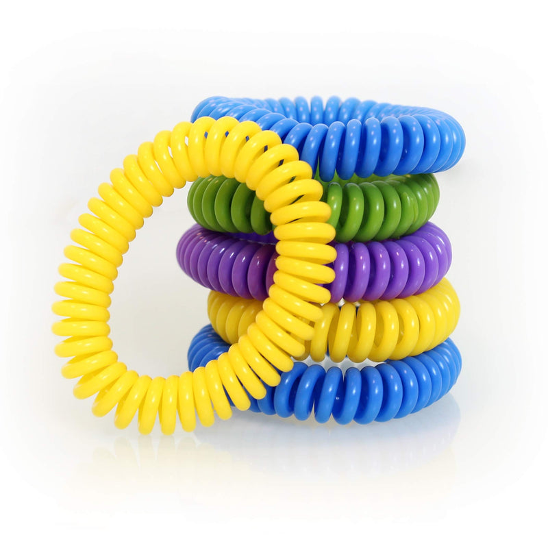 PIC Bugables Citronella Scented Coil Wristbands, Reusable and Resealable, One Size Fits All (Pack of 25) 1 Count (Pack of 25) - BeesActive Australia