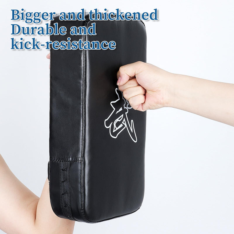 2 Pack Muay Thai Pad for Training Boxing Equipment Kicking Punching Shield Muay Thai Kickboxing Training Pad for MMA, Martial Arts, Karate, Taekwondo, Punching, Foot, Knee and Elbow Target