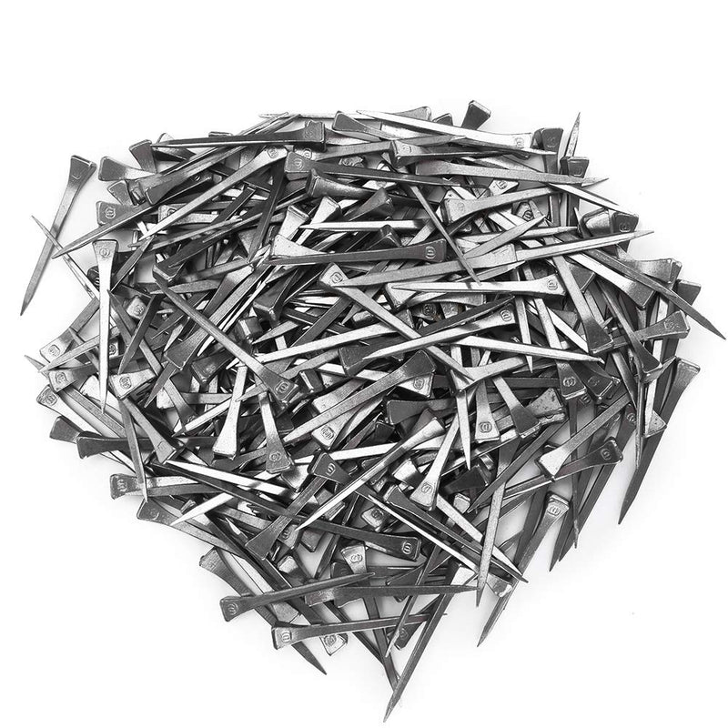 250Pcs Hoof Nail, Elasticity Steel Horseshoe Firmly Tool, Horseshoe Horseshoe Nail for Horse Tool Horse - BeesActive Australia