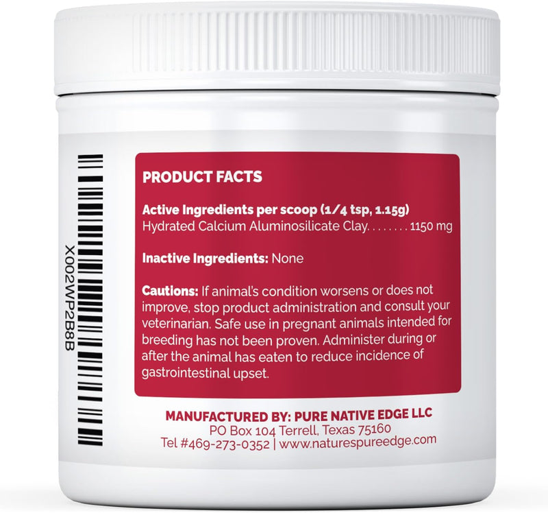 Rx Clay for Digestion for cat and Dog Stomach Relief. Cat and Dog Anti Diarrhea Medication. Cat and Dog Stomach Upset Medicine for cat and Dog Diarrhea. Extra Large 210 Grams. Veterinary Grade. - BeesActive Australia