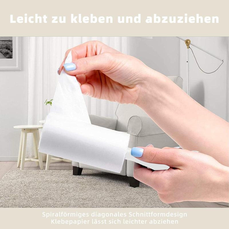 Lint roller 7 rolls with 1 dispenser, 420 sheets of extra sticky lint roller, sticky lint roller for clothing, extra sticky lint roller, lint roller for animal hair, for clothing, hair, cat hair, dog hair, 8 pack - BeesActive Australia