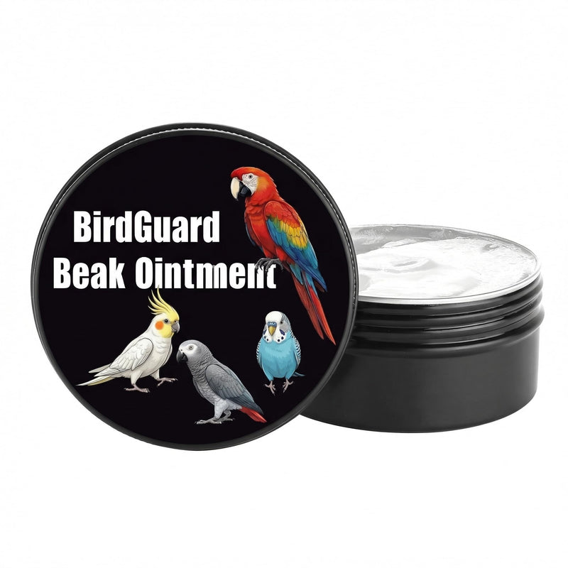 BirdGuard Bird Beak Oil & Conditioner for Birds, Parrot Beak Moisturizer Claw and Feet Ointment for Cockatiel Budgie Conure Dry Skin Care