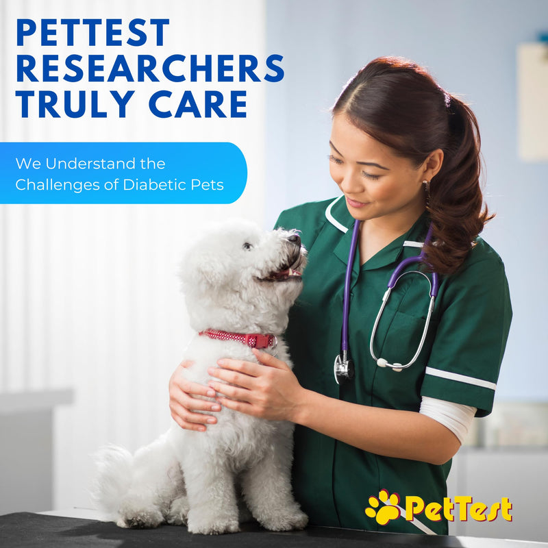 PetTest Energy Boost Glucose SOS 3x10ml Tubes for Pets, Instantly Increases Low Blood Sugar with B12 and Antioxidants, Fast Acting, Meat Flavoured, Rapid Recovery for Active or Diabetic Dogs & Cats