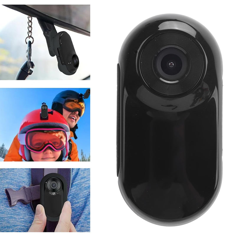 Goshyda HD 1080P Cat Collar Camera 170° Wide Angle Lens Pet Dog Collar Camera Sports Action Camera with Video Recording for Mountain Biking Traveling with Pets - BeesActive Australia