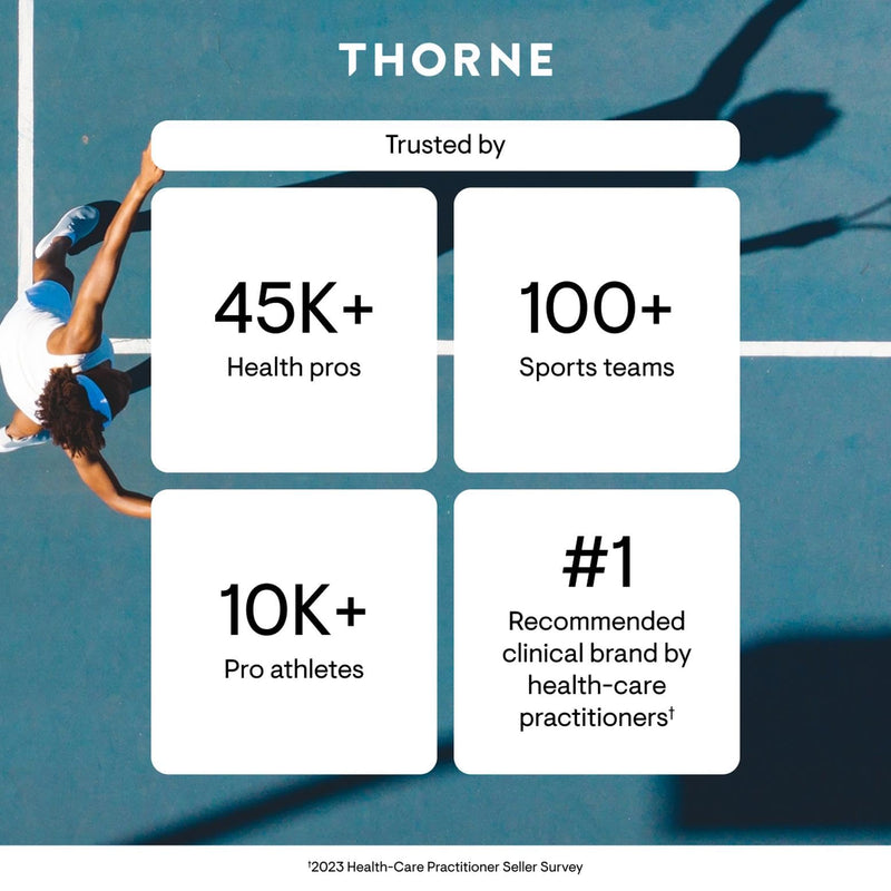 THORNE Glutathione-SR, Sustained-Release Antioxidant, 60 Capsules | Supports Antioxidant Defense, Liver Detoxification & Recovery from Physical Activity*, Gluten-Free, NSF Certified for Sport
