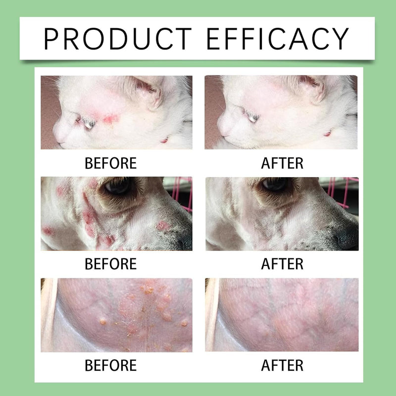 Lmoy Melcora Spray for Dogs, Nature Soothing Solution for Itchy Skin, Pet Skin Treatment Spray (2PCS)