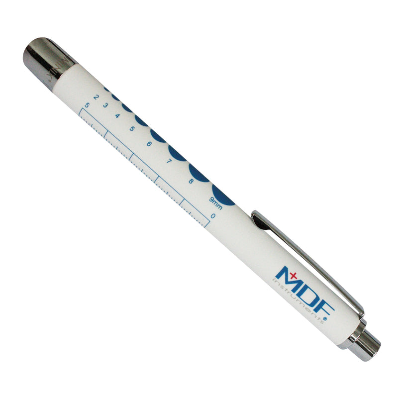 MDF Instruments Tromner Neurological Reflex Hammer with Pointed tip Handle for cutaneous and Superficial responses and a MDF LUMiNiX Illuminator Medical Professional Diagnostic Penlight