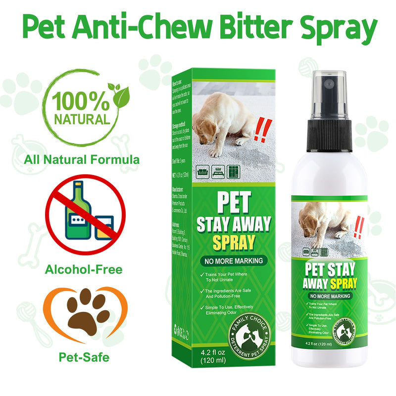 Bitter Apple Spray for Dogs to Stop Chewing. No Chew Spray for Dogs Puppies. Dog Training Aids to Stop Chewing. Effective Anti-Scratch Furniture Protector. Alcohol-Free Safe Formula, 4.2 oz. - BeesActive Australia