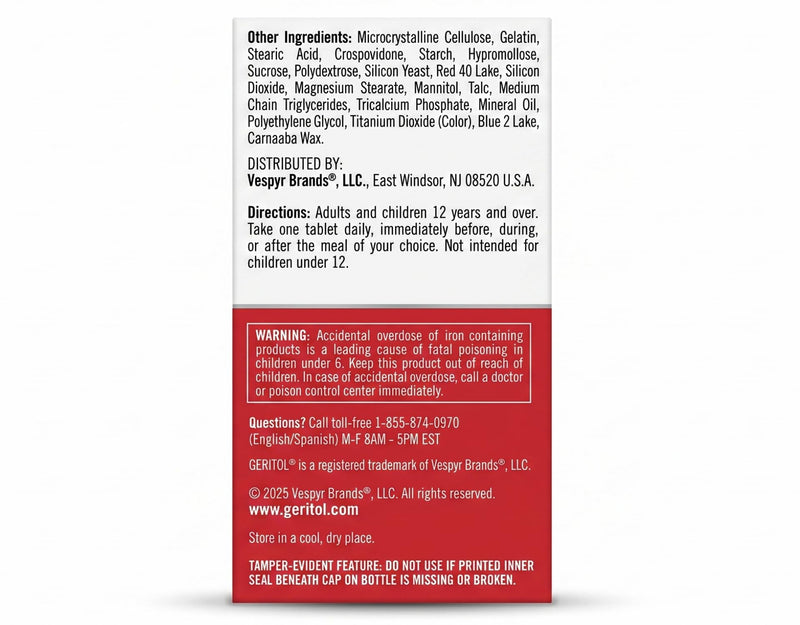 Geritol Complete Tablets, 100 Count (Pack of 3)