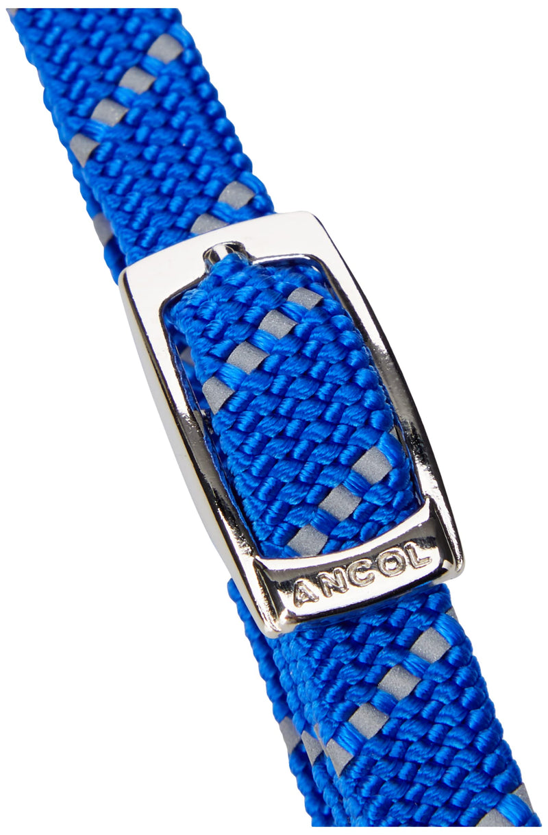 Ancol Elastic Cat Collar, Reflective Blue - BeesActive Australia