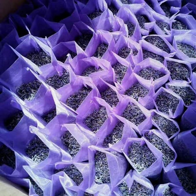 TooGet Lavender Sachet Bag, Natural Ultra Blue Lavender Bud for Home Fragrance, Room Decoration, Fresh Lavender Scented Sachets - 6PCS - BeesActive Australia