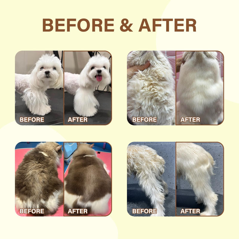 Pet Fur Care Oil - Detangles, Reduces Shedding - Adds Shine with Collagen & Natural Oils - Leave-in Conditioner for Dogs & Cats - 1.01 fl. oz - BeesActive Australia