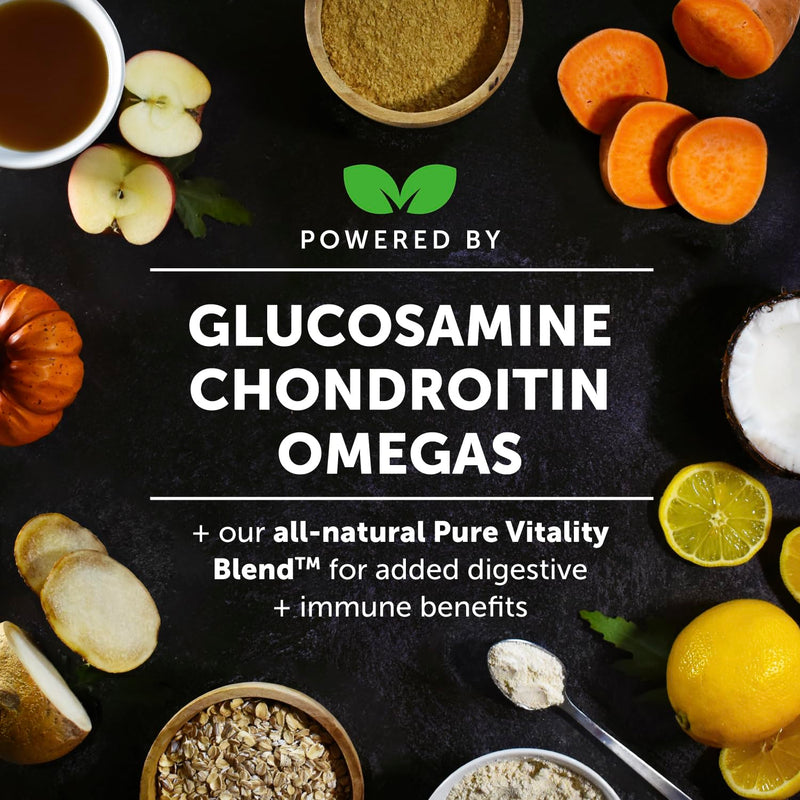 Senior Hemp Hip & Joint Support & Probiotics Virtual Bundle: Mobility Supplement & Gut Health Chews for Dogs (Chicken & Duck 90 ct)