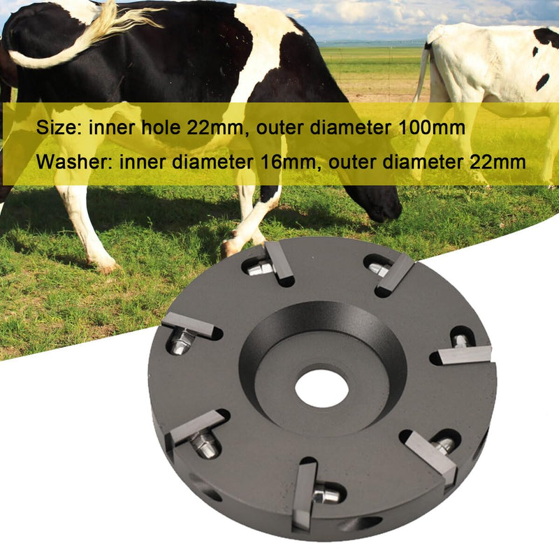 Hoof Trimming Disc Professional Hoof Trimming Disc Plate Electric Hoof Knife Tool Aluminium Alloy Livestock Sheep Cattles Horses Hoof Nipper Knife Tool - BeesActive Australia