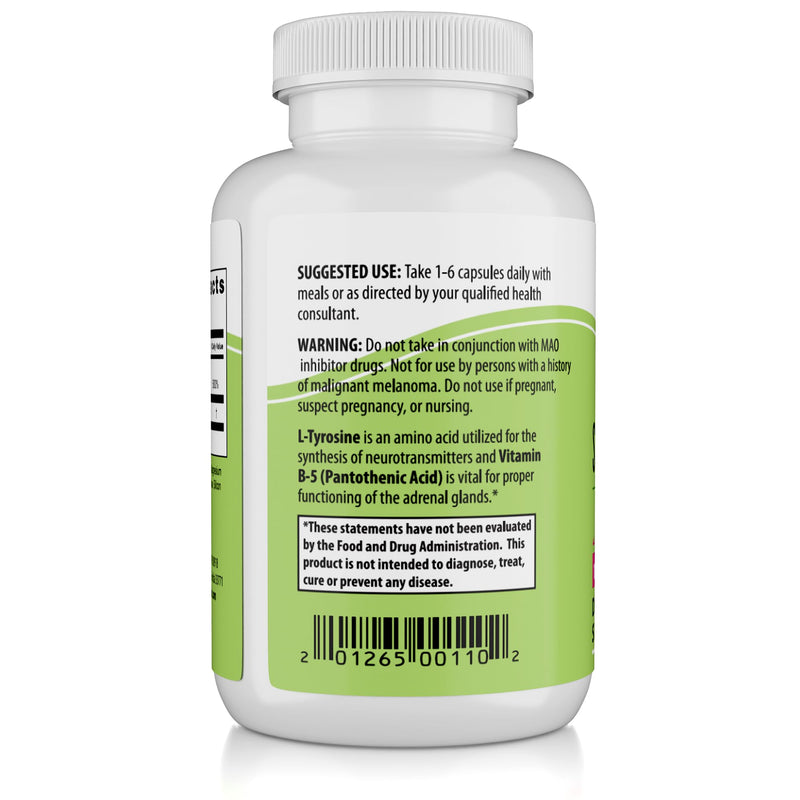 NaturalSlim Stress Defender | Cortisol Reducer & Stress Relief | Cravings, Sleep & Metabolism Support | Vitamin B5 & L-Tyrosine | 180 Vegetable Capsules 180 Count (Pack of 1)