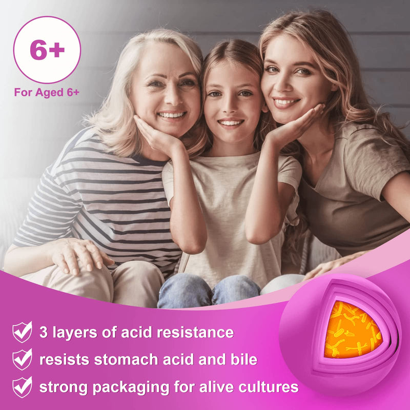 ZEBORA Probiotics for Women Digestive Health, 60 Billion CFU, 90 Tablets | Prebiotics and Probiotics for Immune Support and Gut Health, Gluten and Soy Free, Supports Healthy Digestion