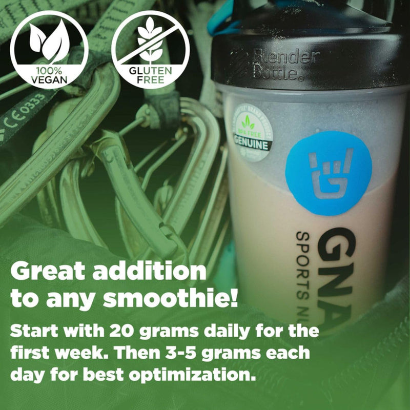 Gnarly Nutrition Greens Superfood Powder – Lemon Mint Performance Super Greens Powder – NSF Contents Certified – Organic, Probiotics & Essential Micronutrients - Lemon Mint, 11.64 oz Bag (30 Servings)