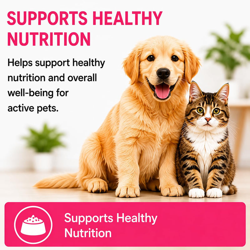 Immune Support Liquid Supplement for Dogs & Cats, Daily Wellness Drops to Support Immune Health, Healthy Growth & Development for Puppies, Kittens and Adult Pets
