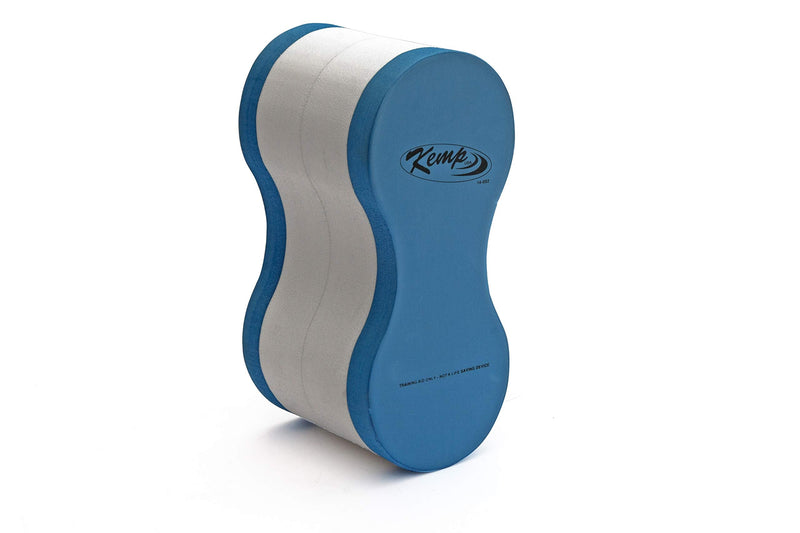 Kemp USA Solid Swim Pull Buoy Float Pack of 2 EVA Foam Training Buoy for Swim Technique Arm Strength & Endurance Training Pool Swim Equipment