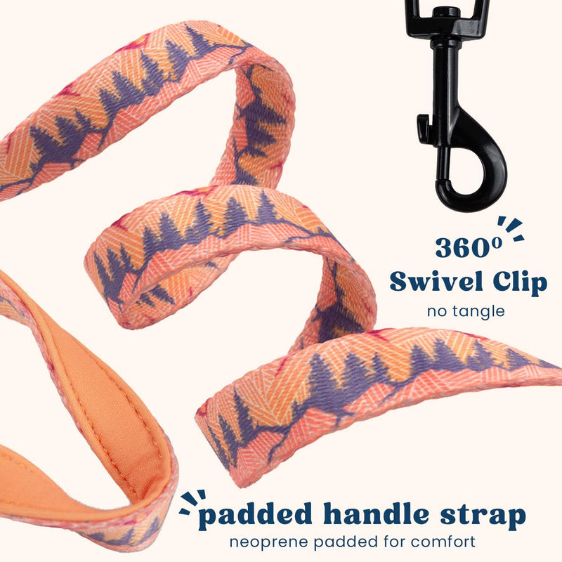 Cat Harness and Leash Set for Walking, Escape Proof Vest Harnesses for Cats, Breathable Mesh with Reflective Strips - (Sienna Mountains), X-Small Sienna Mountains - BeesActive Australia