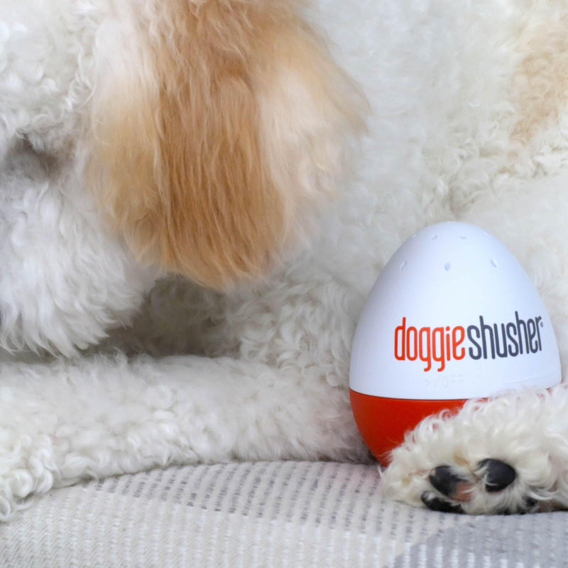 Doggie Shusher: Dog Anxiety Relief | Calming Sound Machine for Pets | for Kennel Training, Separation Anxiety, Fireworks, and Thunderstorms | Slobber Proof | Drug Free | USB-C Charging Cable Included - PawsPlanet Australia