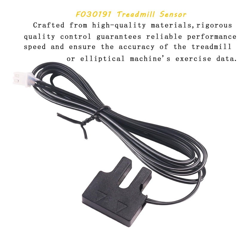 F030191 Treadmill Reed Switch RPM Speed Sensor Wire Harness,for Sole Treadmills and Spirit Ellipticals Replacement Wire Harness