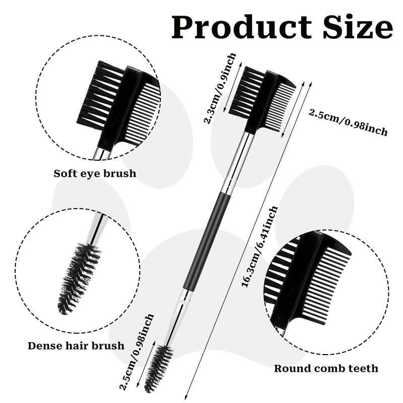 2 Pcs Dog Tear Comb Tear Stain Remover Comb Double-Head Dog Eye Brush Dog Eye Cleaning Comb Dog Eye Comb Brush Pets Grooming Comb Double-Sided for Dogs Cats - BeesActive Australia
