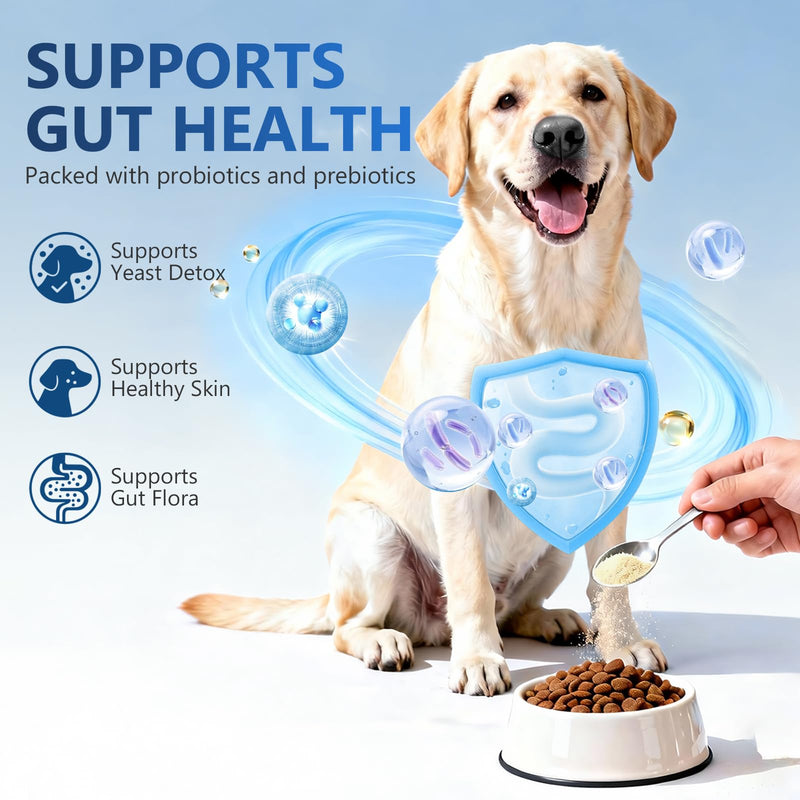 Yeast Infection Treatment for Dogs - Soothing Ear & Skin Relief for Itch & Inflammation, Natural Dog Allergy Support
